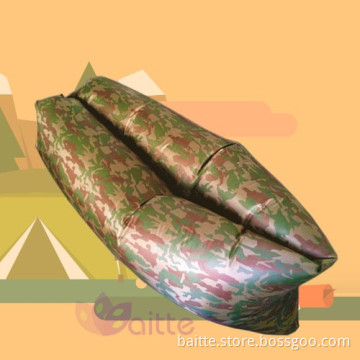 Newestly lazy sofa cool color camouflage inflatable air sofa